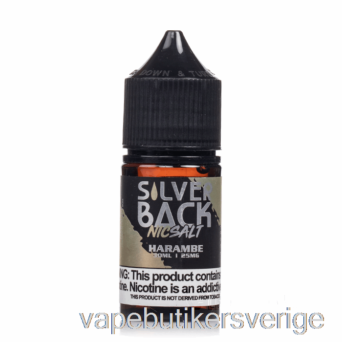Vape Sverige Harambe - Silverback Juice Co. Salter - 30ml 45mg